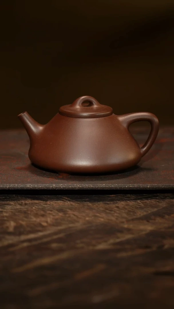 紫砂茶叶罐紫泥子冶