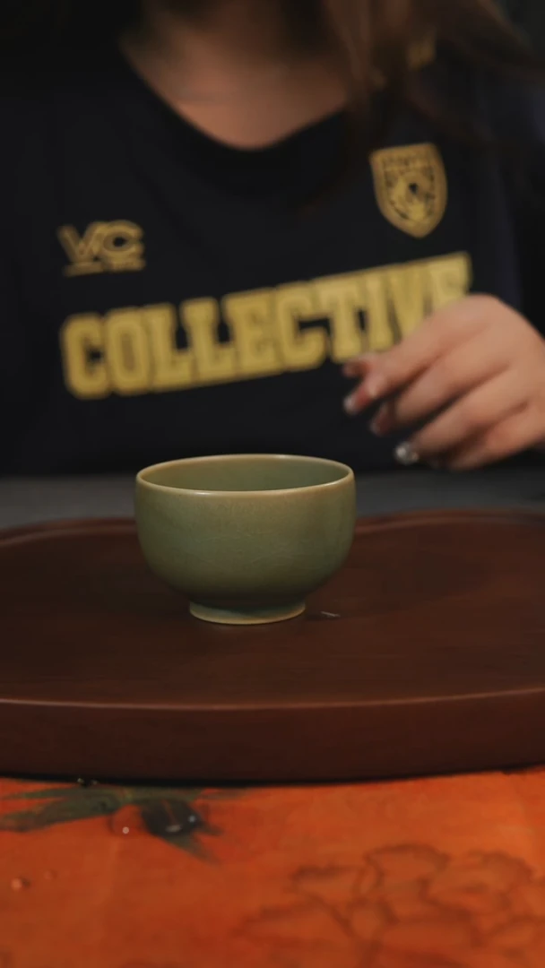 杯子乐*罗汉  柴烧全品一级 汝州原产地原矿仿古老釉