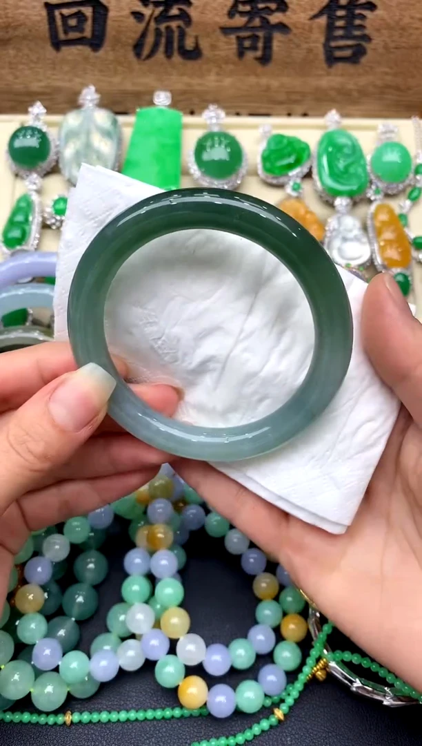 【闪购商品】翡翠手镯未镶嵌259-中国好珍宝