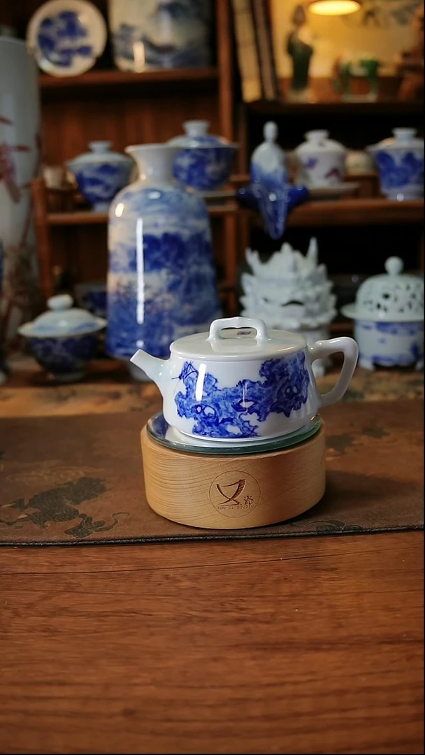 58景德镇手工手绘茶具