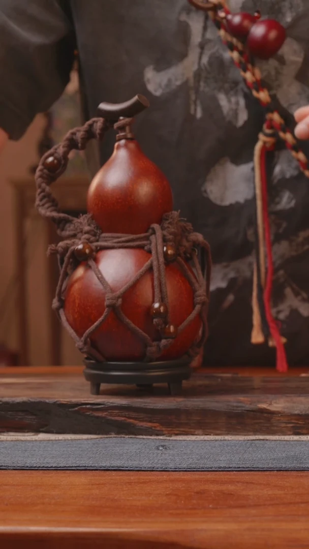 1287号精品大漆葫芦防腐防渗装水茶酒