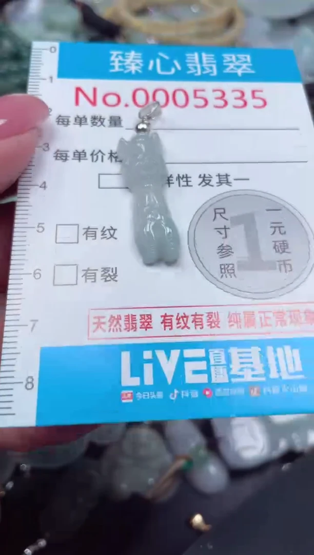 颈饰未镶嵌翡翠5335