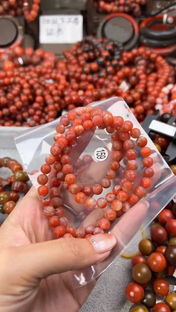 未镶嵌手串南红玛瑙7