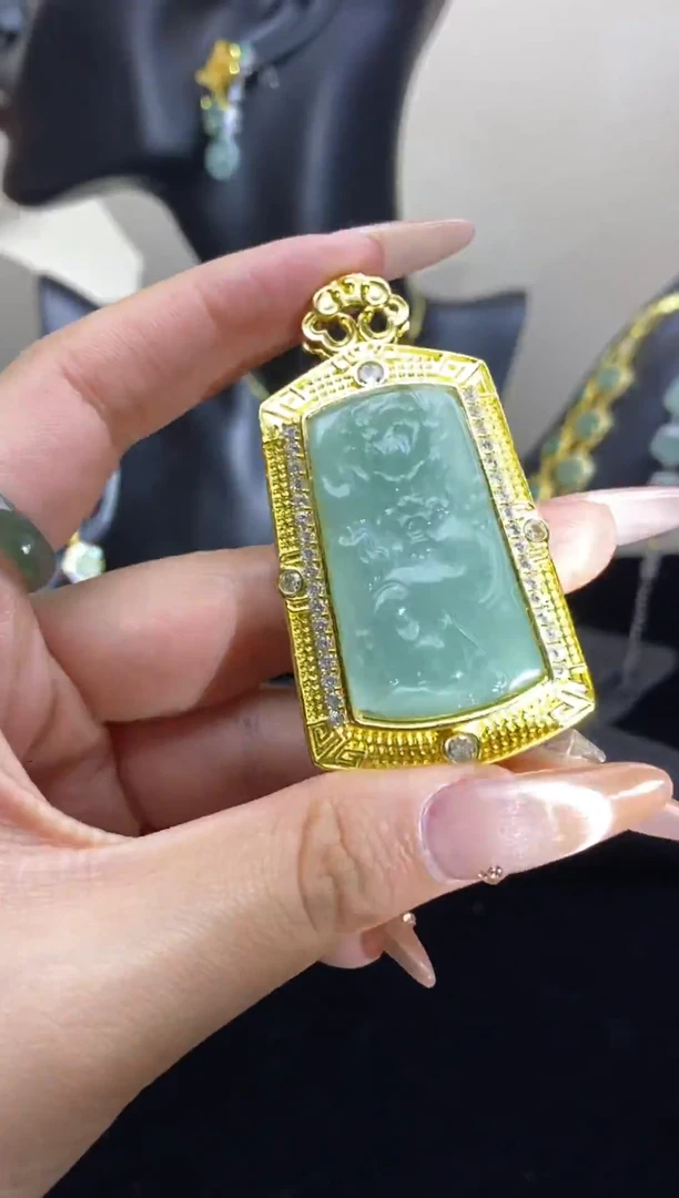 项圈未镶嵌翡翠天然A货翡翠