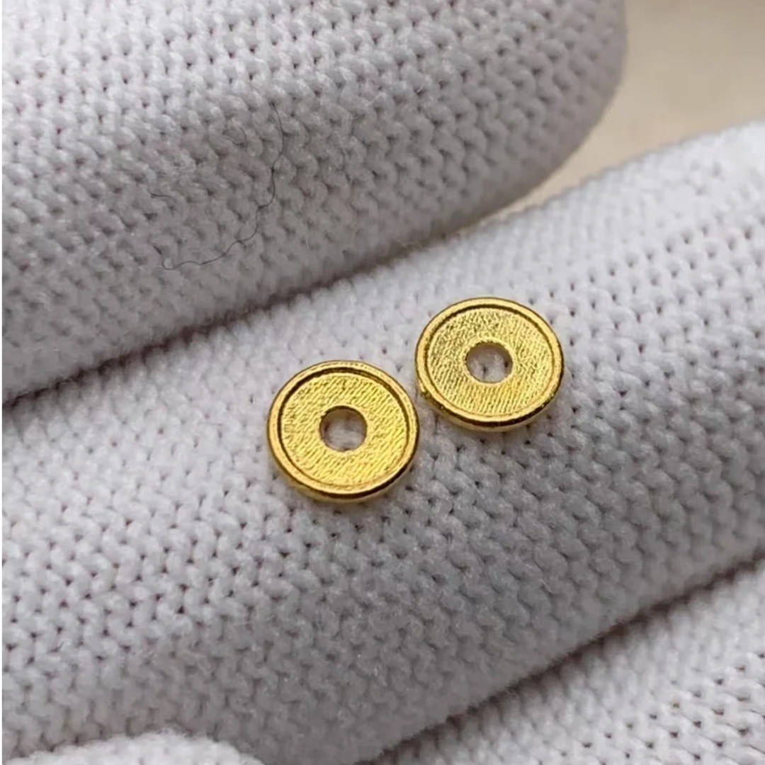 黄金配饰，足金隔片配饰