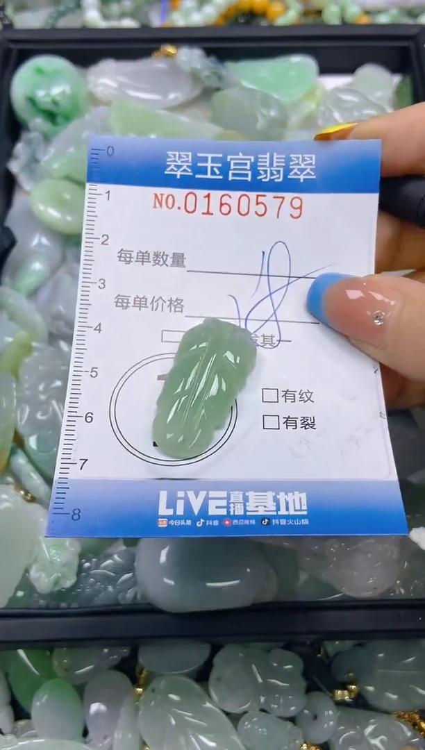 翡翠未镶嵌颈饰闪购0160579
