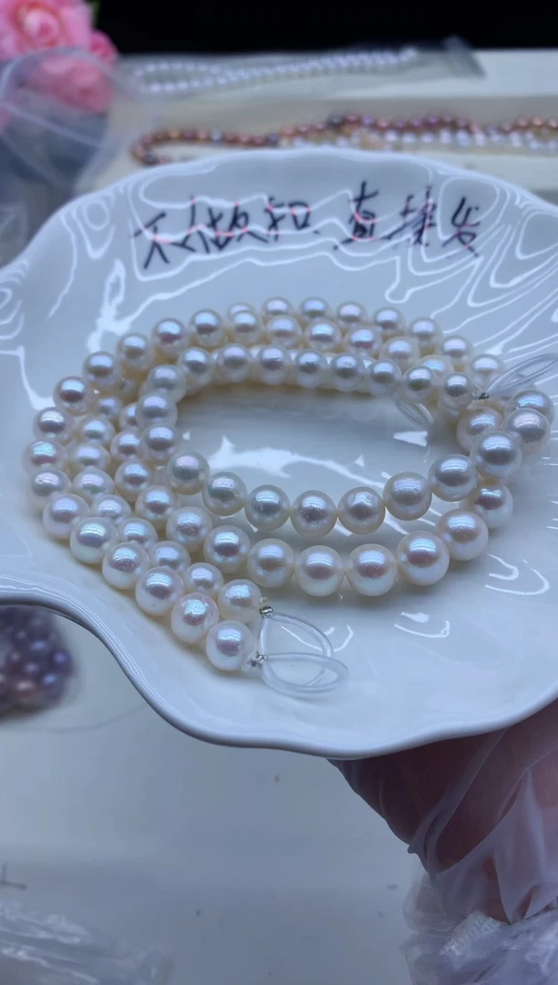 【闪购商品】淡水珍珠颈饰未镶嵌淡水珍珠项链多样性发其一