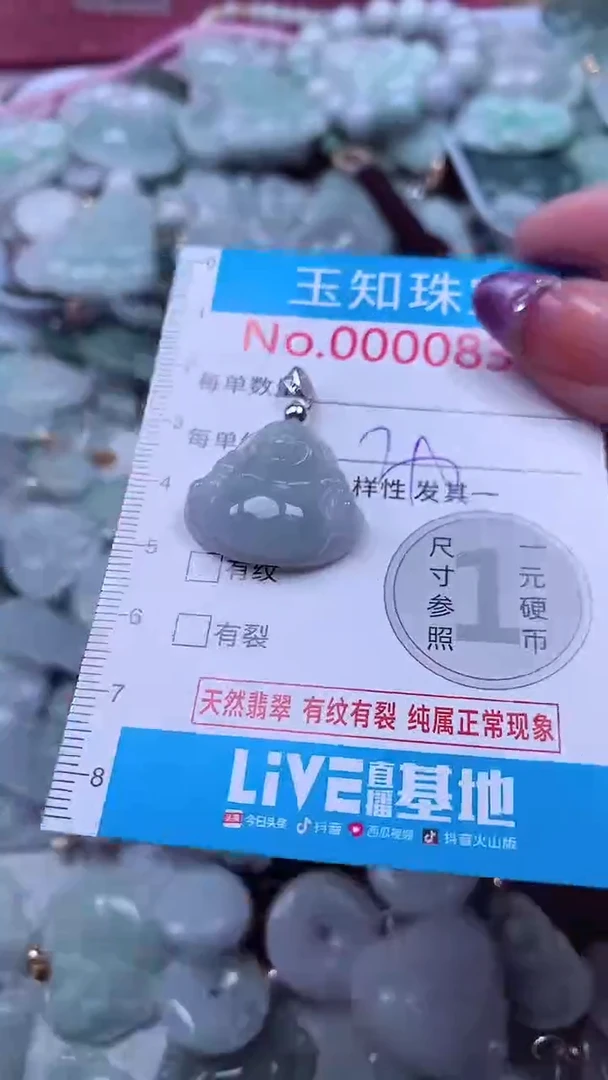 翡翠未镶嵌吊坠(不含链)830