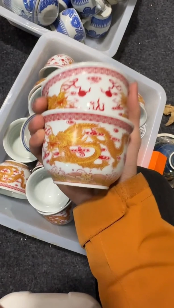 景德镇手绘陶瓷，全部清仓