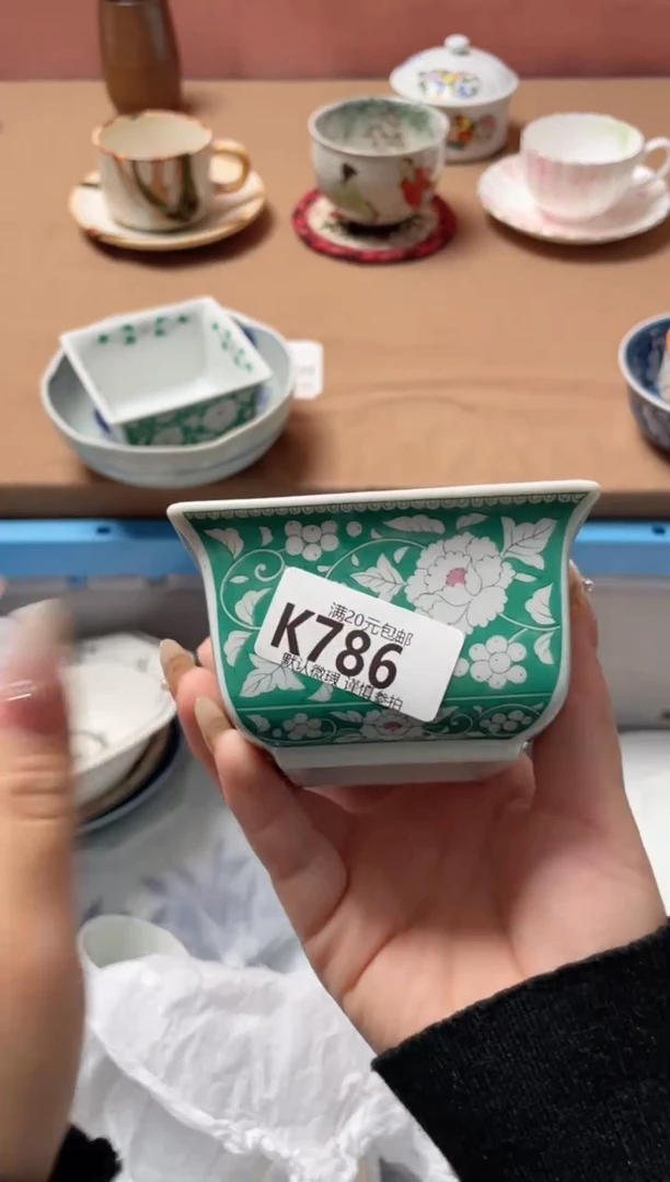 瓷片非****活瓷器瓷器K786
