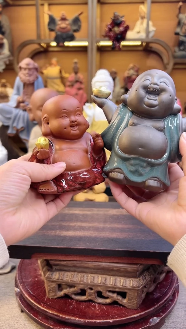 紫砂茶宠器闵紫砂茶宠摆件