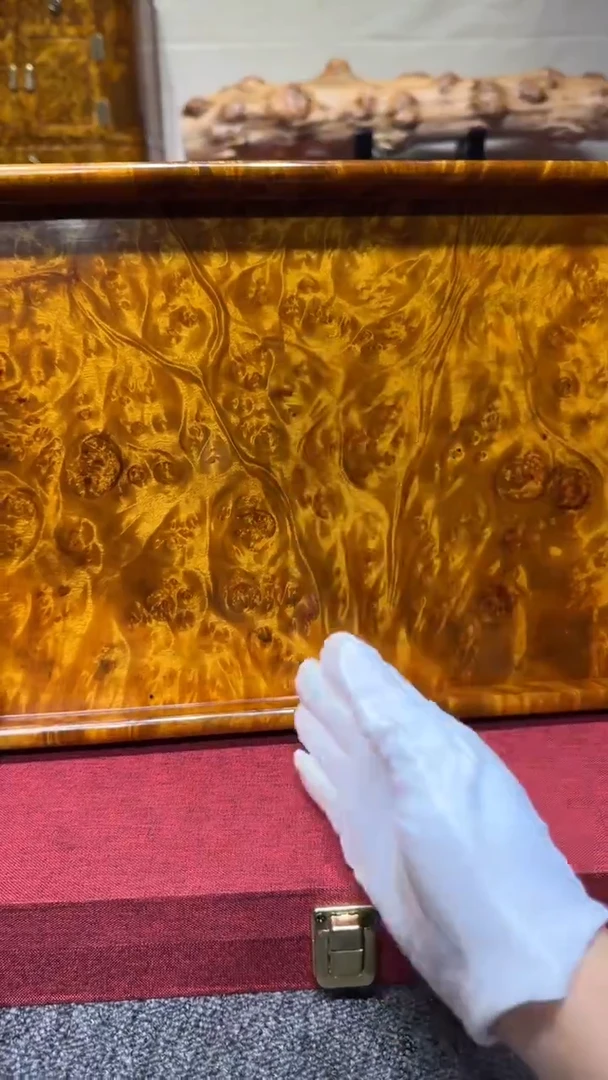 黄金樟满榴独板托盘 35.5-25.3-3cm