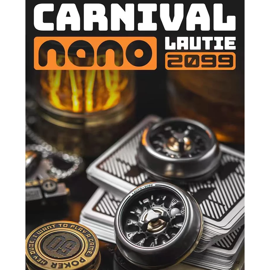 【Goku EDC】老铁匠嘉年华nano轮盘 潮玩EDC金属磁铁解压玩具黑科技