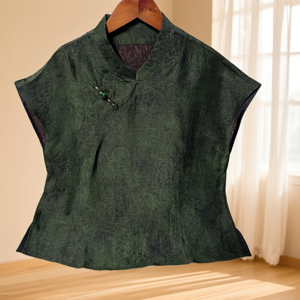 623【小吴专属】新款高定时尚百搭重磅文艺减龄上衣