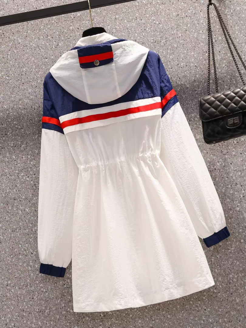 2025宽松防晒衣女夏新款花色长款防晒服感薄风衣外套（下单非主图）