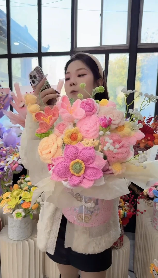 非遗手工定制花束，孤品清仓！