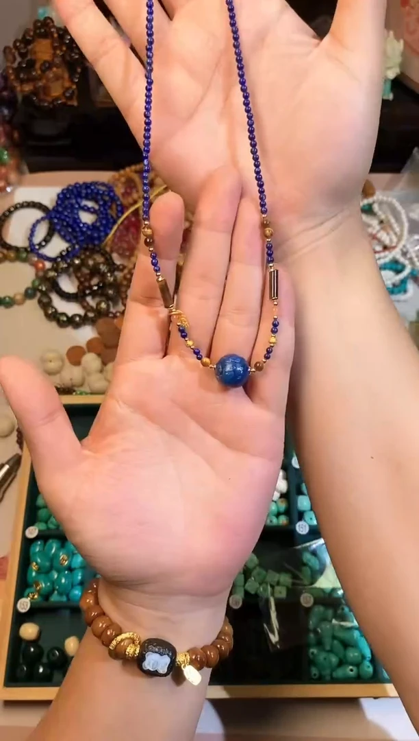 合金青金石手链设计款发1