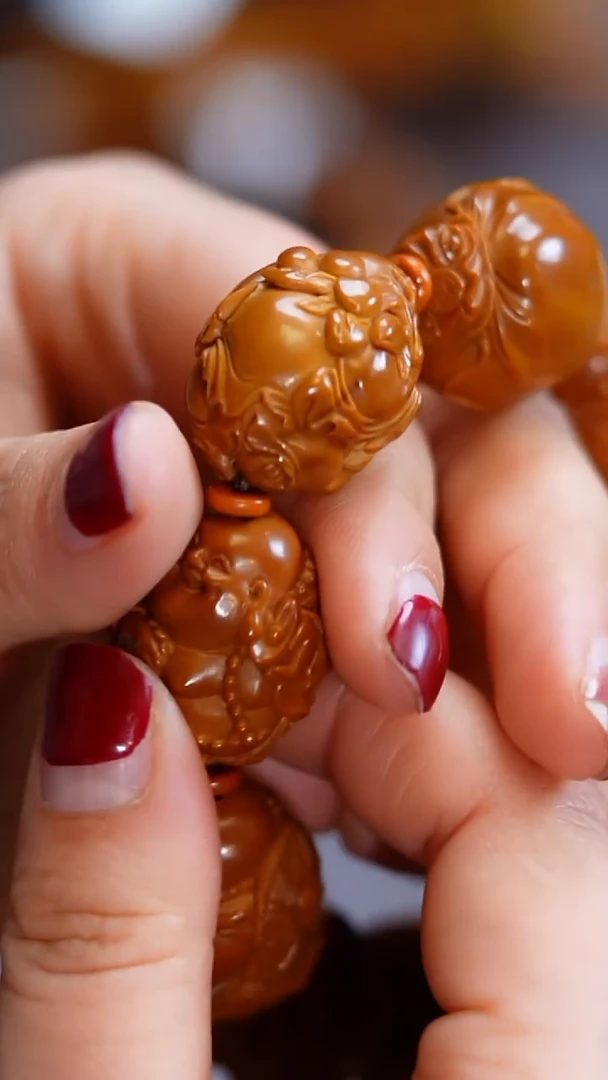 手串/手链橄榄核梧**茶手串/手链 橄榄核