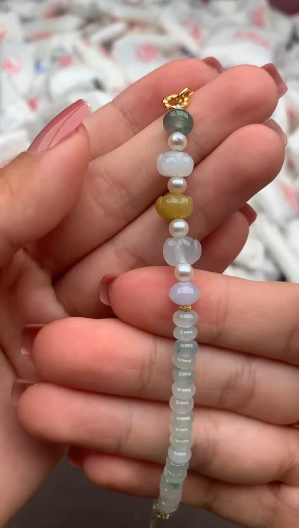 【闪购商品】翡翠手链银S925镶嵌一