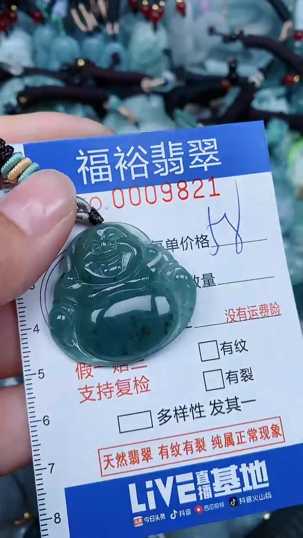 【闪购商品】翡翠颈饰未镶嵌...0009821