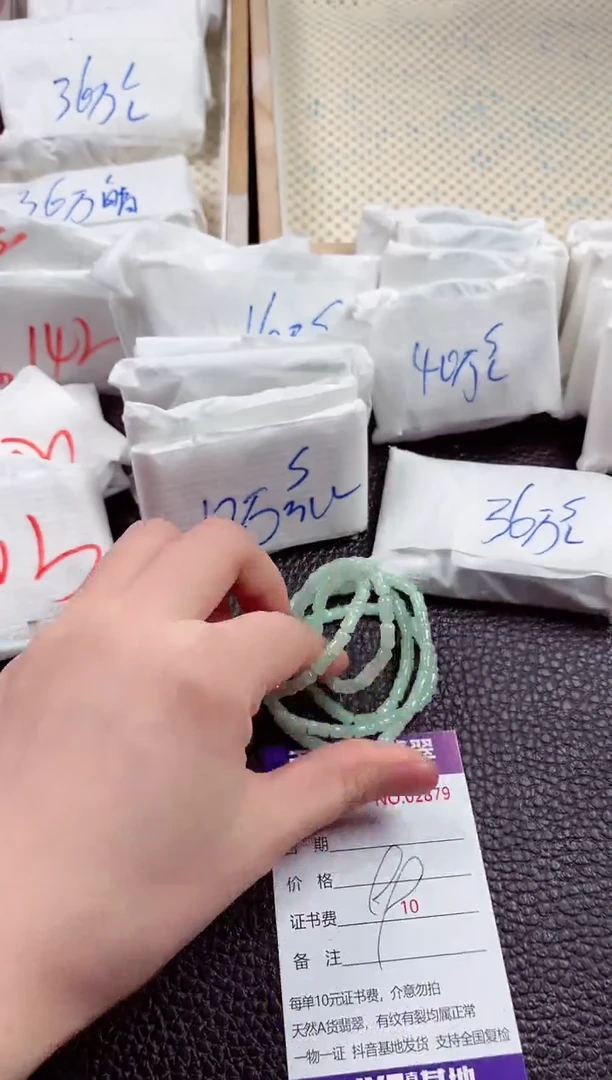 翡翠未镶嵌颈饰00002880