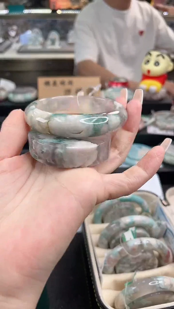 未镶嵌手镯石英质玉59圈口（赠品镯心）2S9629