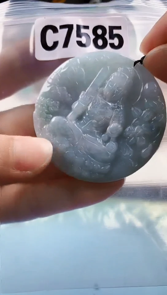 翡翠未镶嵌颈饰天然翡翠吊坠挂件