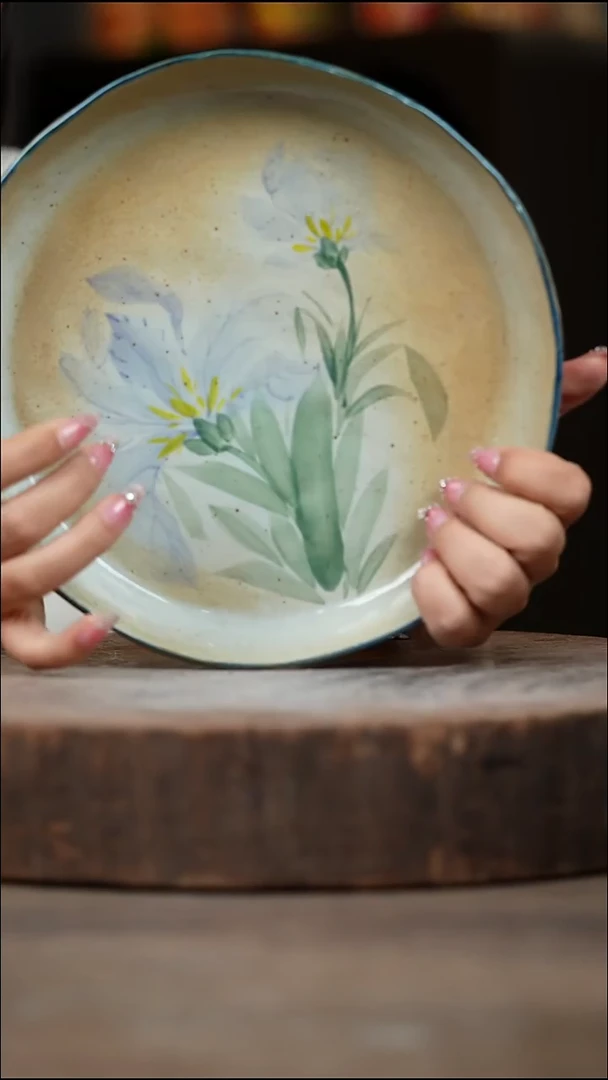 瓷片景德镇高温釉下彩（食品级）