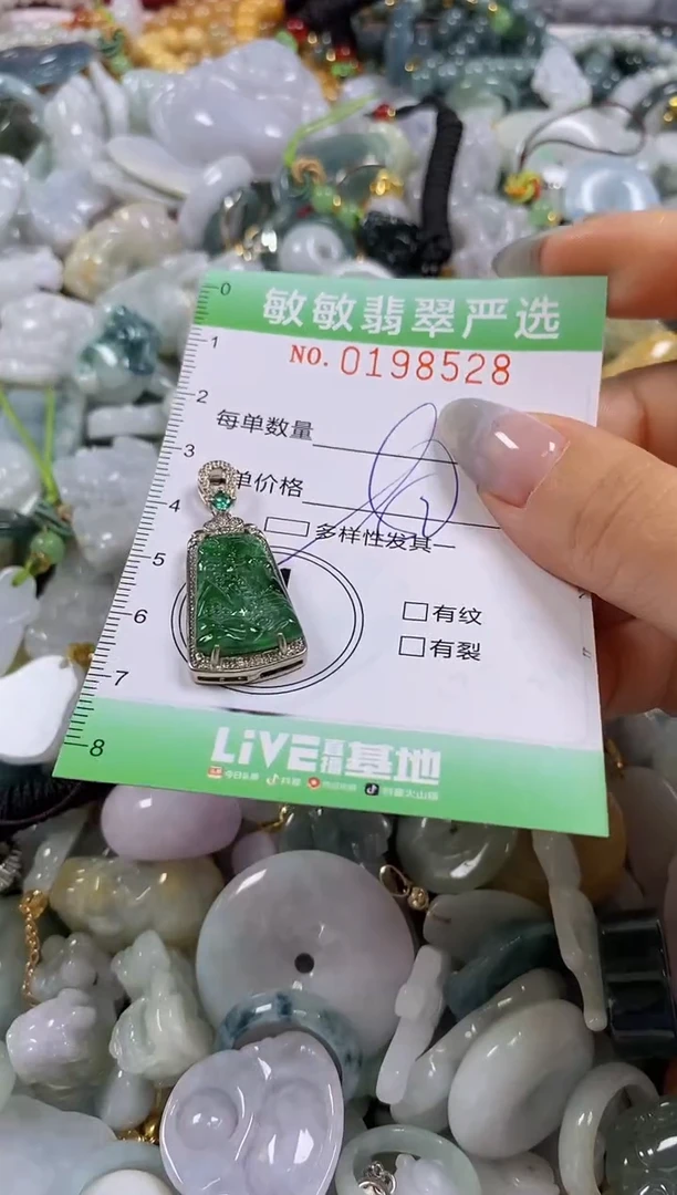 翡翠未镶嵌颈饰闪购0198528多样性发其一
