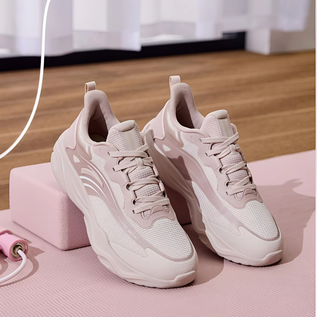 「人生跑鞋」【张雨霏同款】安踏升级款牛奶糖综训鞋男女鞋明星同款进