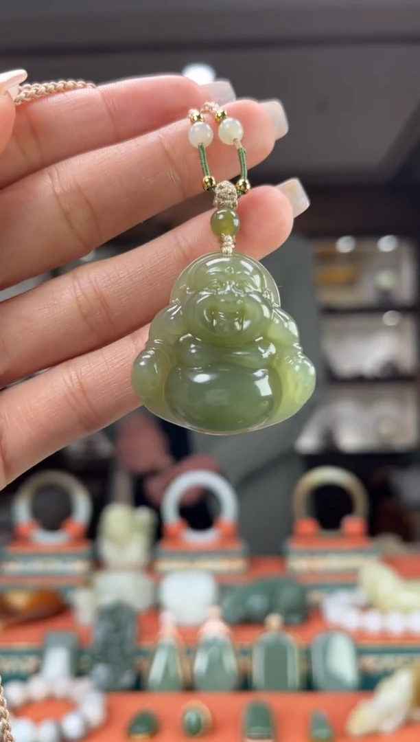 【闪购商品】和田玉颈饰未镶嵌佩佩35mm左右