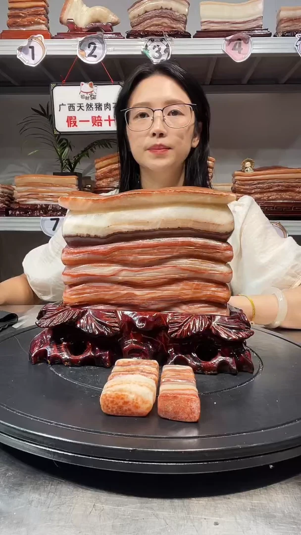 石材天然石材柳州猪肉石18-18-6