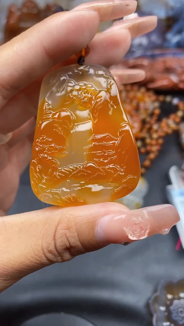 【闪购商品】玛瑙/玉髓颈饰未镶嵌ll