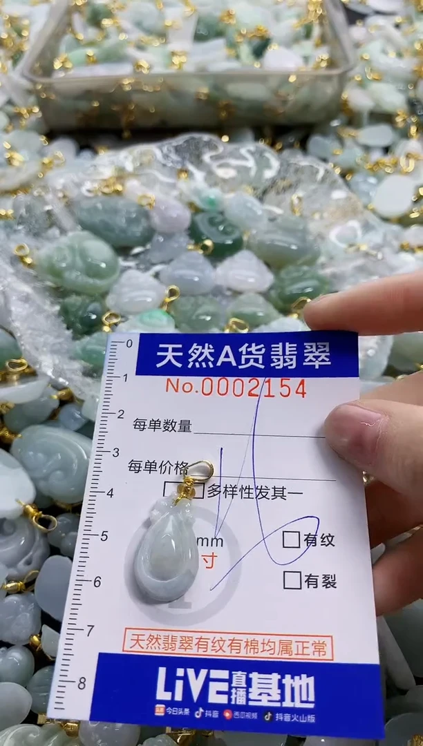 颈饰未镶嵌翡翠纯天然a货翡翠