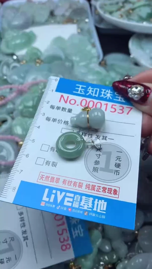 颈饰未镶嵌翡翠1537