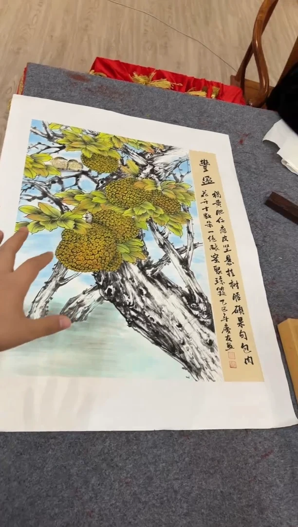 国画5赵隆轩美术馆李庆友老师作品