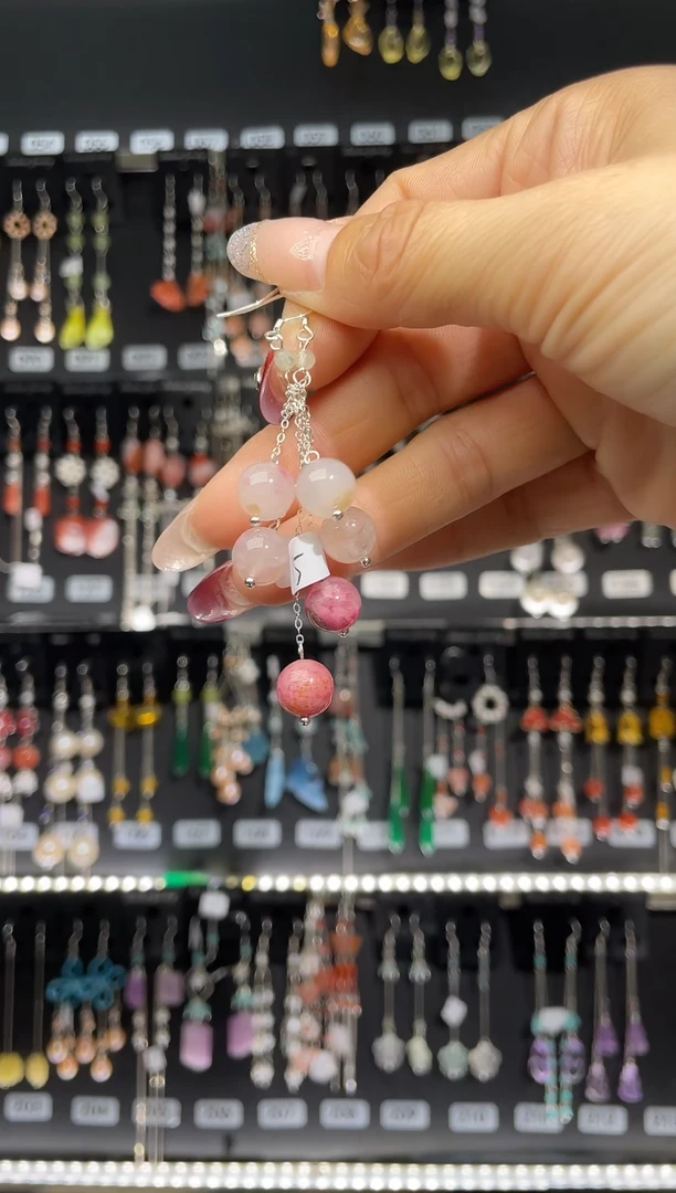 【闪购商品】紫晶耳饰银S925镶嵌春福房产王玲