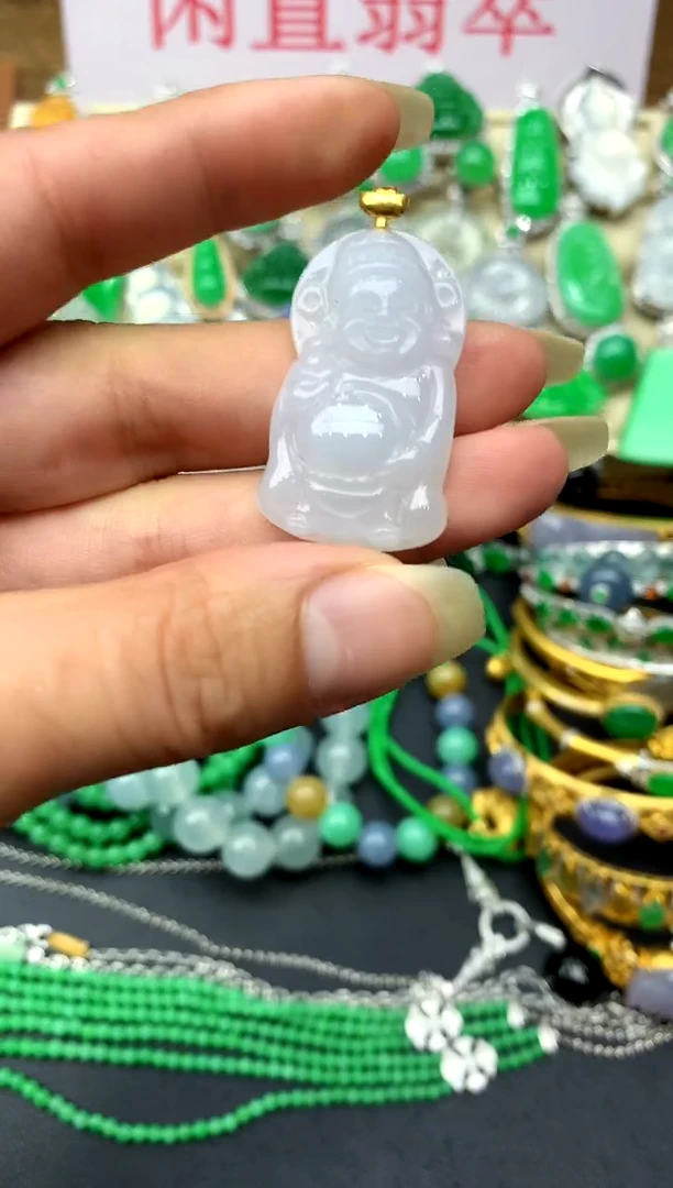 翡翠未镶嵌颈饰127-中国好珍宝