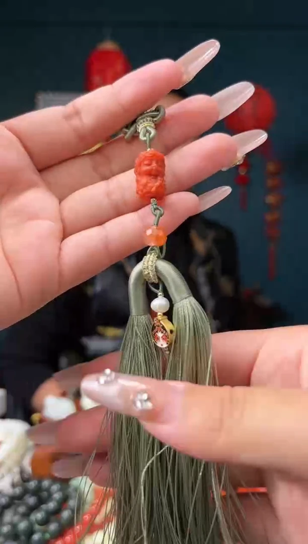 【闪购商品】南红玛瑙颈饰未镶嵌挂件