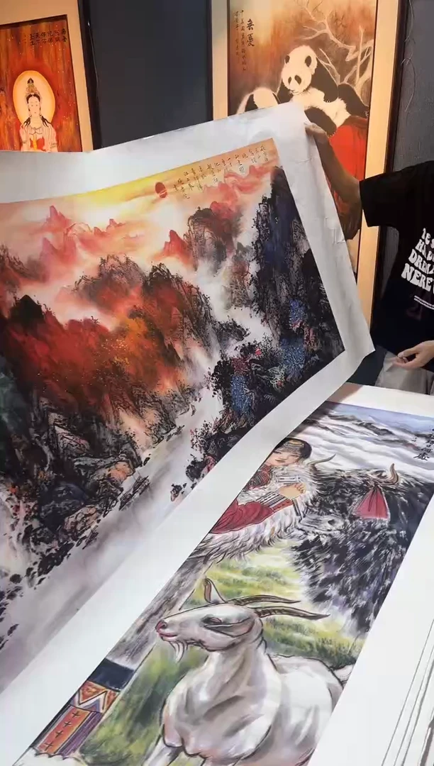 国画九霄甄选国画作品x012
