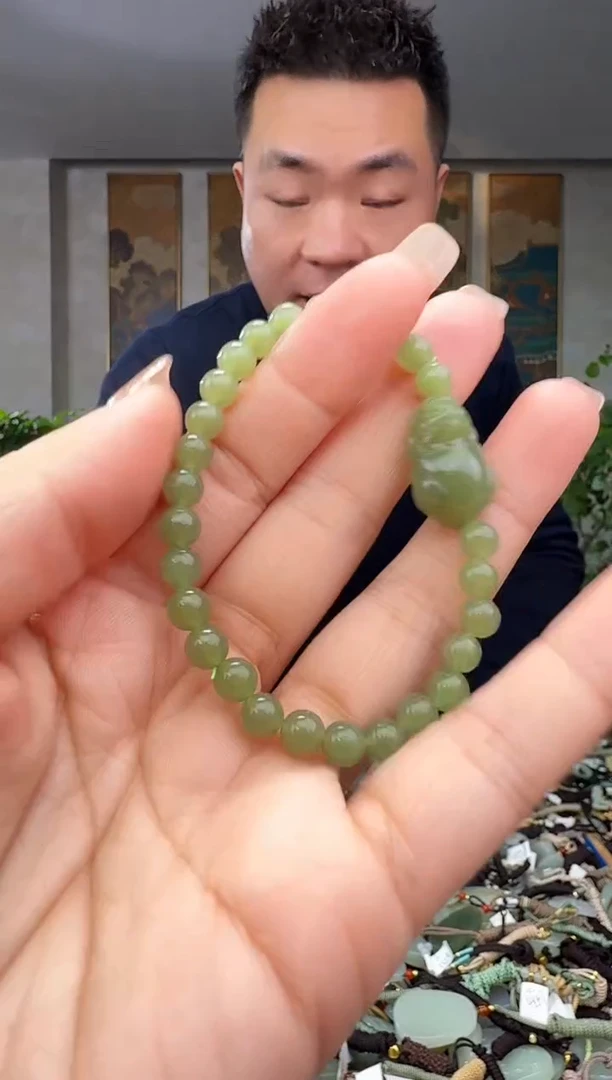 颈饰未镶嵌和田玉拍一发一多样性发货