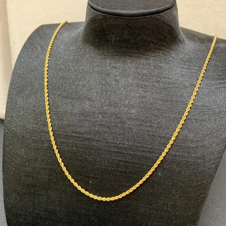玥集珠宝 调节麻花链60cm 多样性发货一件HJ
