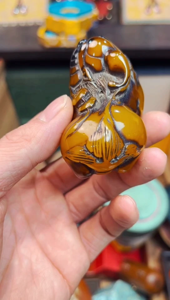 【闪购商品】蜜蜡裸石未镶嵌P瑞哥专属高端精品64