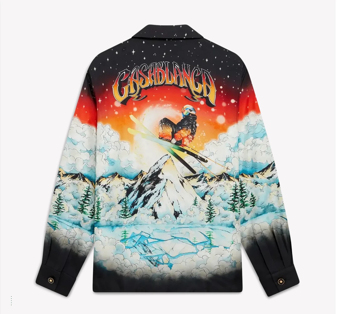 CASABLANCA 25 夏威夷风度假男女情侣夏威夷衬衣