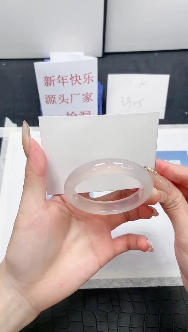 【闪购商品】石英质玉手镯未镶嵌Y20-56.2