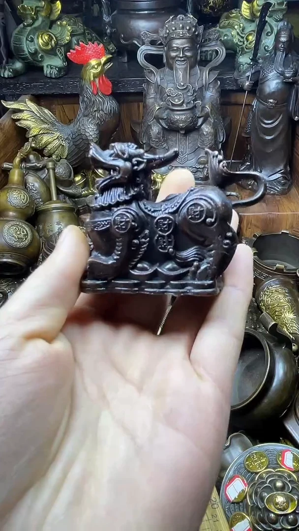 闪购链接，点击下单，有运费险，铜摆件