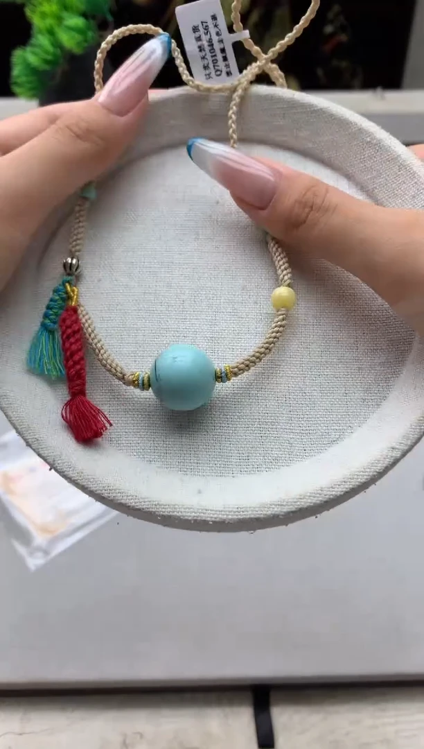 绿松石未镶嵌锁骨链r117