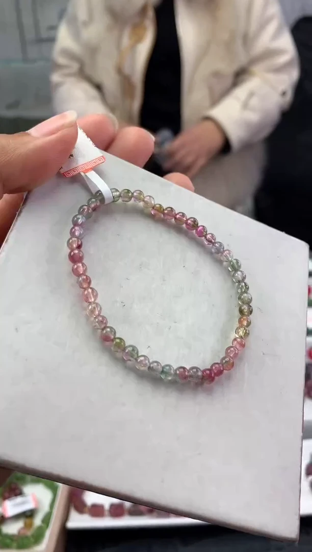 未镶嵌手串碧玺多样性发一条