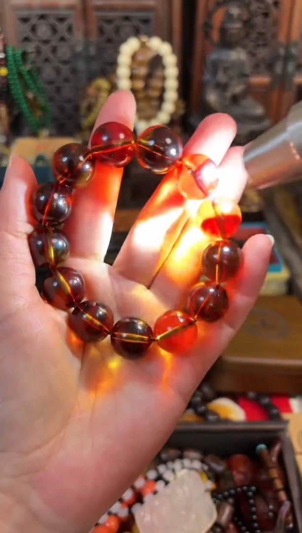 【闪购商品】血珀颈饰未镶嵌闪购商品闪购商品闪购商品