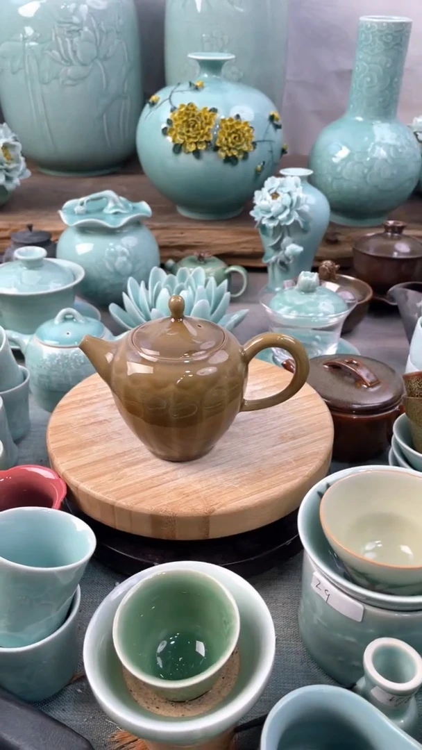 【闪购商品】特价 微瑕 慧仙青瓷